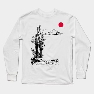 Exotic Nature | Oriental Style Long Sleeve T-Shirt